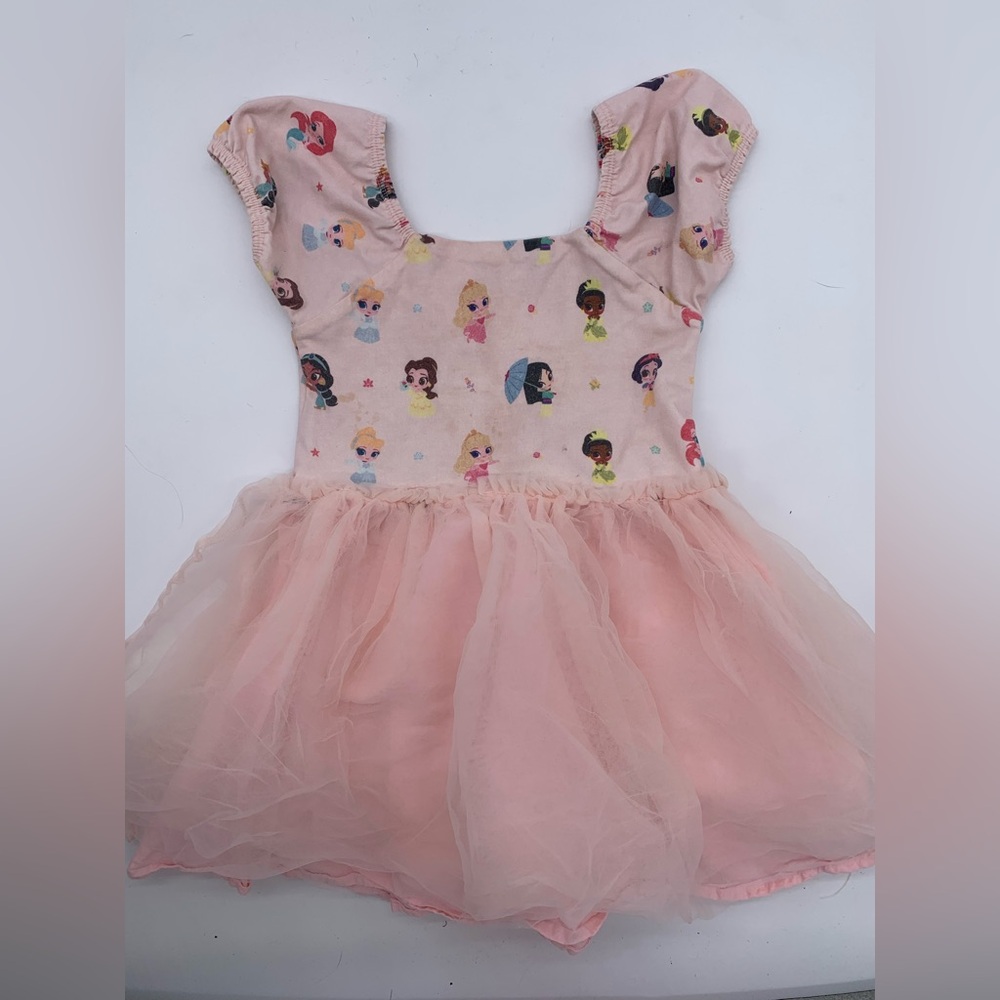 Disney Pink Princess Dress with Tulle Skirt 2T - Picture 2 of 5